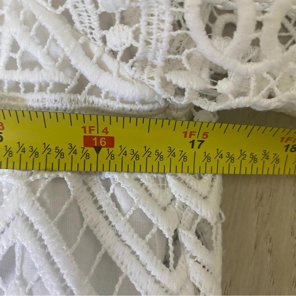 $158 Madewell Lyric White Crochet Lace Dress Size 2 - Picture 13 of 13